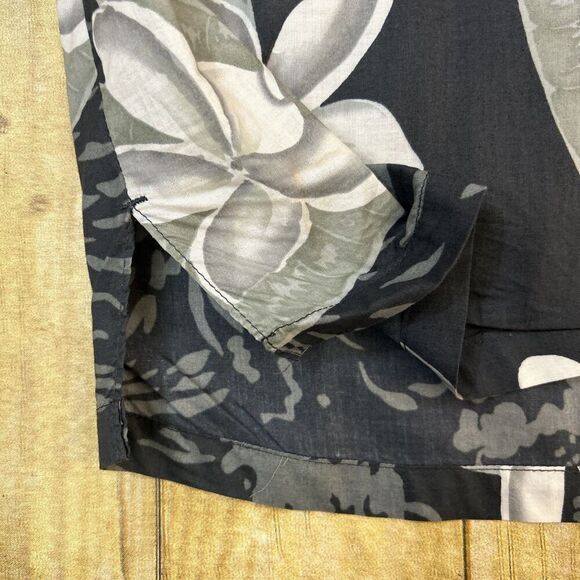 Kahala Hawaiian Shirt Large Made In USA Cotton Lawn Vintage - Picture 12 of 13